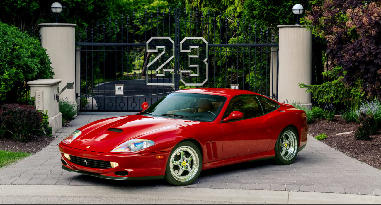 Η Ferrari 550 Maranello του Μάικλ Τζόρνταν / Πηγή: Joopiter