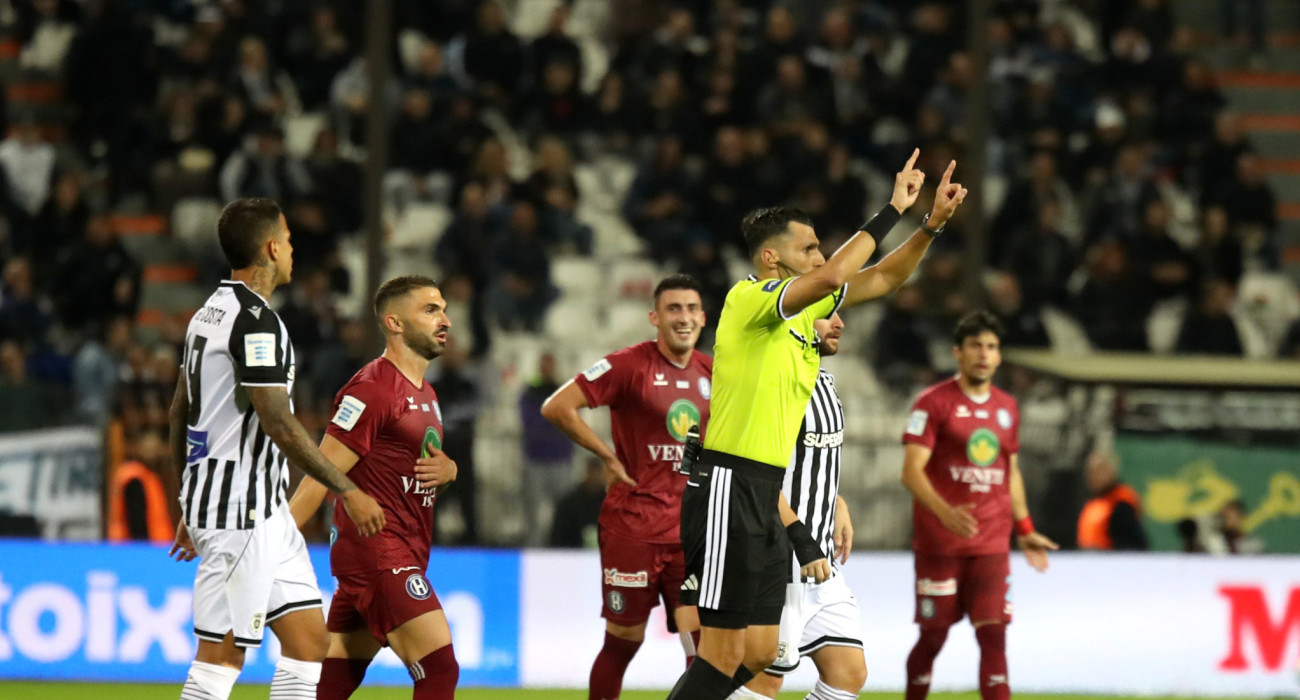 Στιγμιότυπο από την αναμέτρηση ΠΑΟΚ - Ηρακλής / Πηγή: Intime