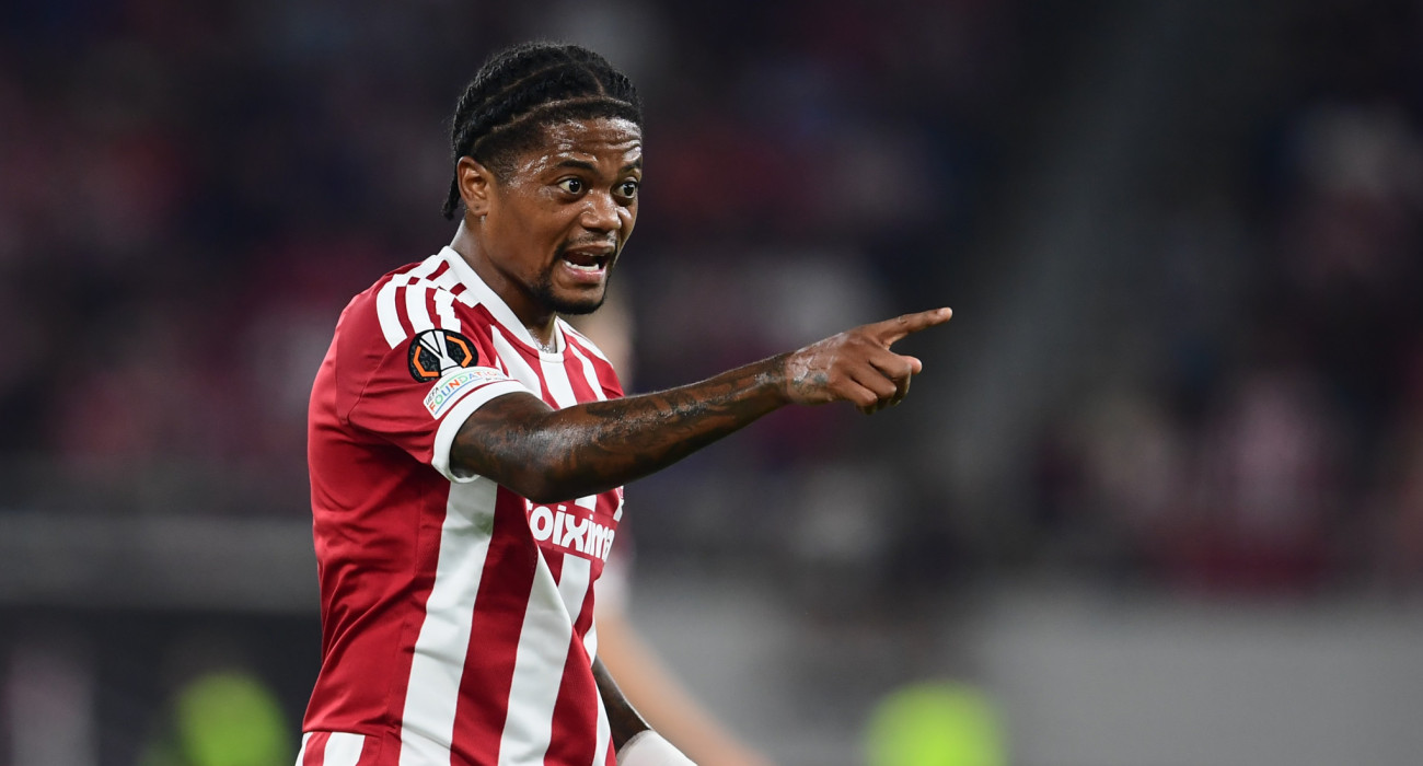 Ο Λέον Μπέιλι σε αγώνα του Ολυμπιακού στο Europa League / Πηγή: Eurokinissi