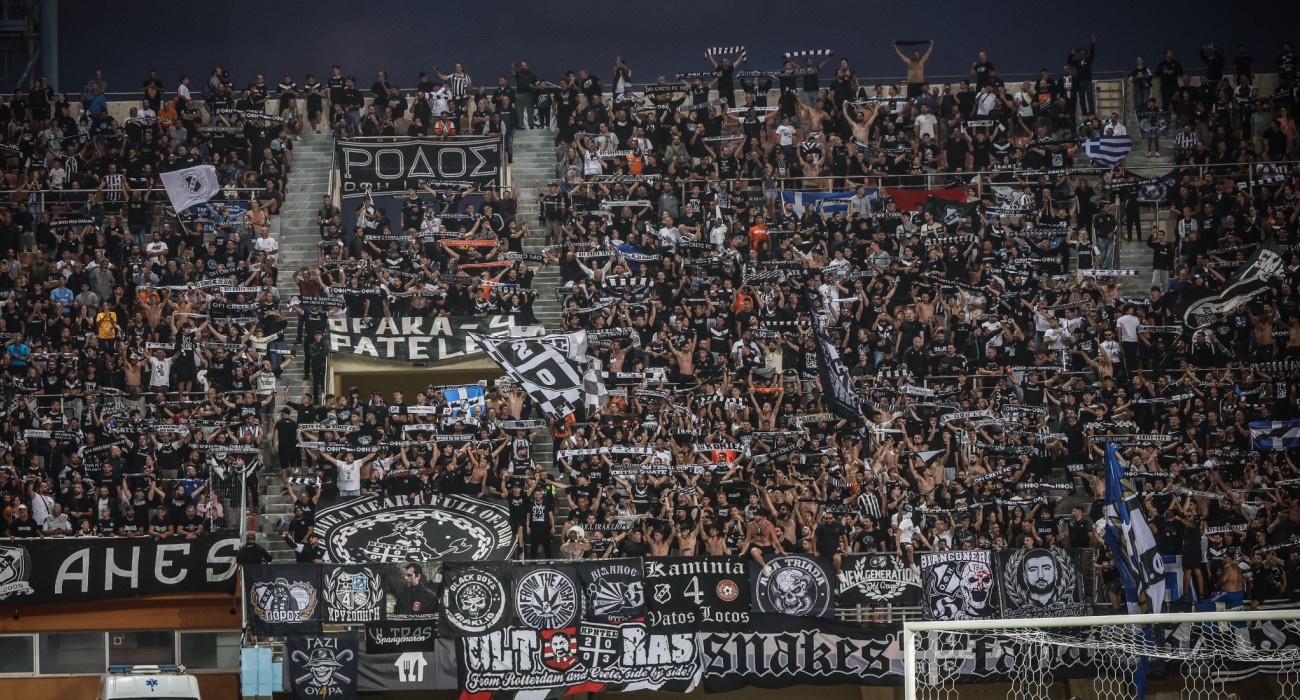 Ο κόσμος του ΟΦΗ στο Παγκρήτιο Στάδιο/Europa League