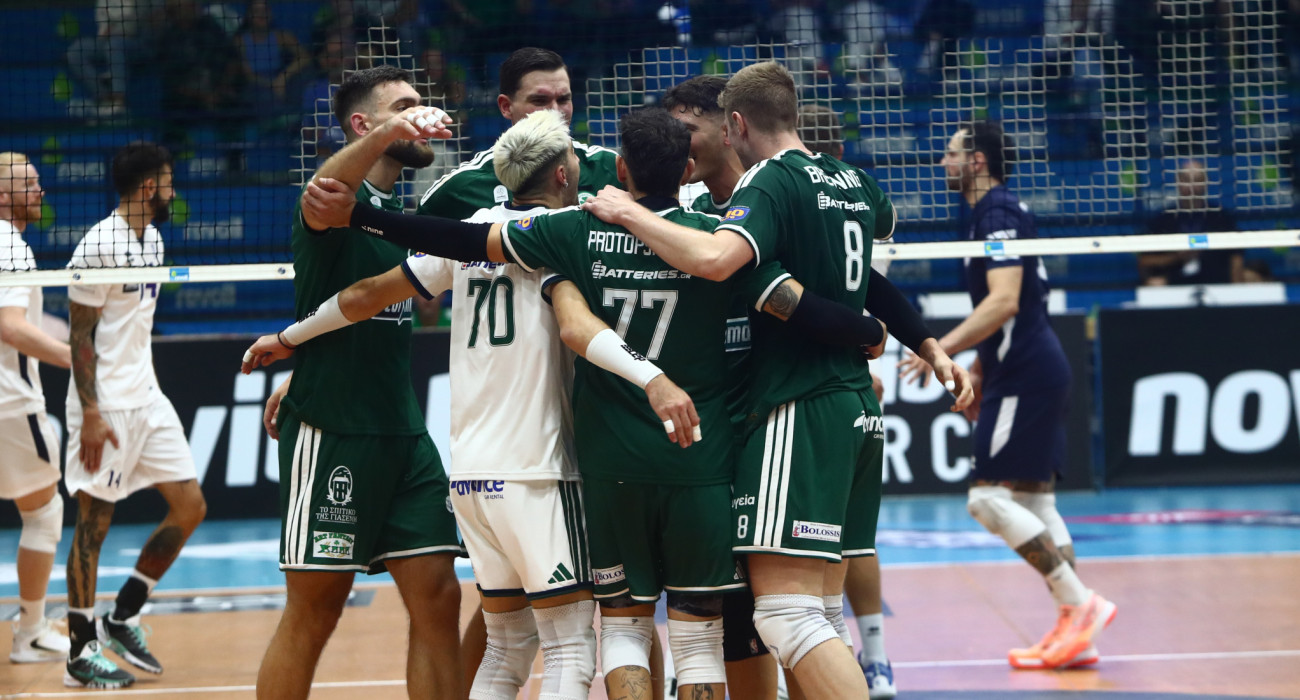 Πανηγυρισμός του Παναθηναϊκού στο Super Cup 2026 / Πηγή: Eurokinissi