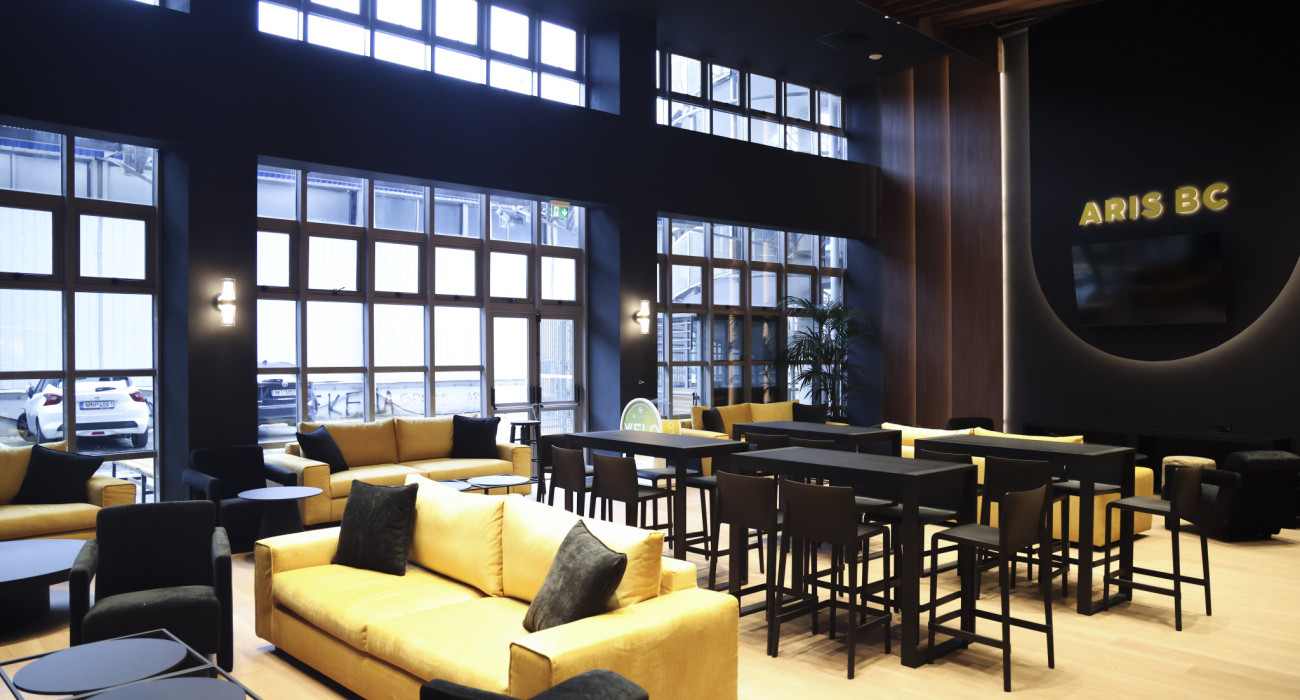 Το lounge της ΚΑΕ Άρης, Πηγή: Aris BC
