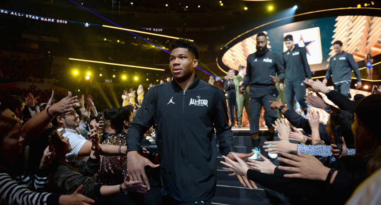 O All-Star Γιαννης Αντετοκούνμπο - Πηγή: Kevork Djansezian / Getty Images