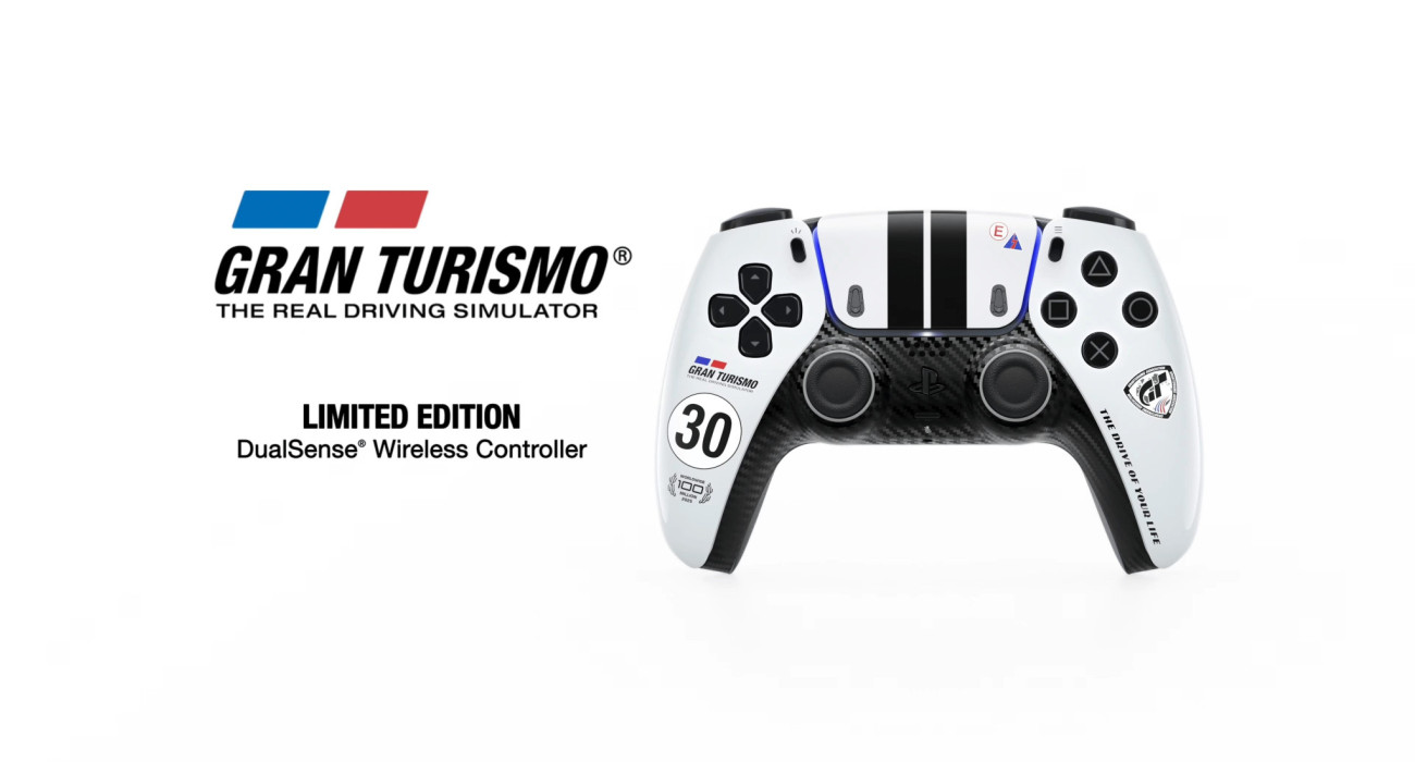 To Gran Turismo υποδέχεται το συλλεκτικό χειριστήριο του PS5 για τα 30 χρόνια της σειράς.