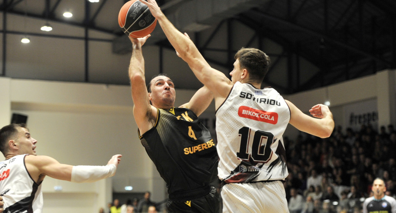 Βίκος Φalcons - ΑΕΚ 95-84: Τα highlights της ιστορικής νίκης της ομάδας των Ιωαννίνων
