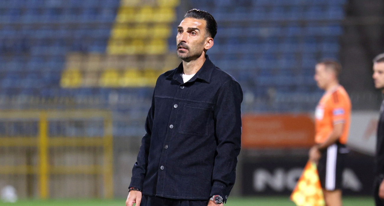 Ο προπονητής του Λεβαδειακού, Ηλίας Χαραλάμπους / Πηγή: Intime
