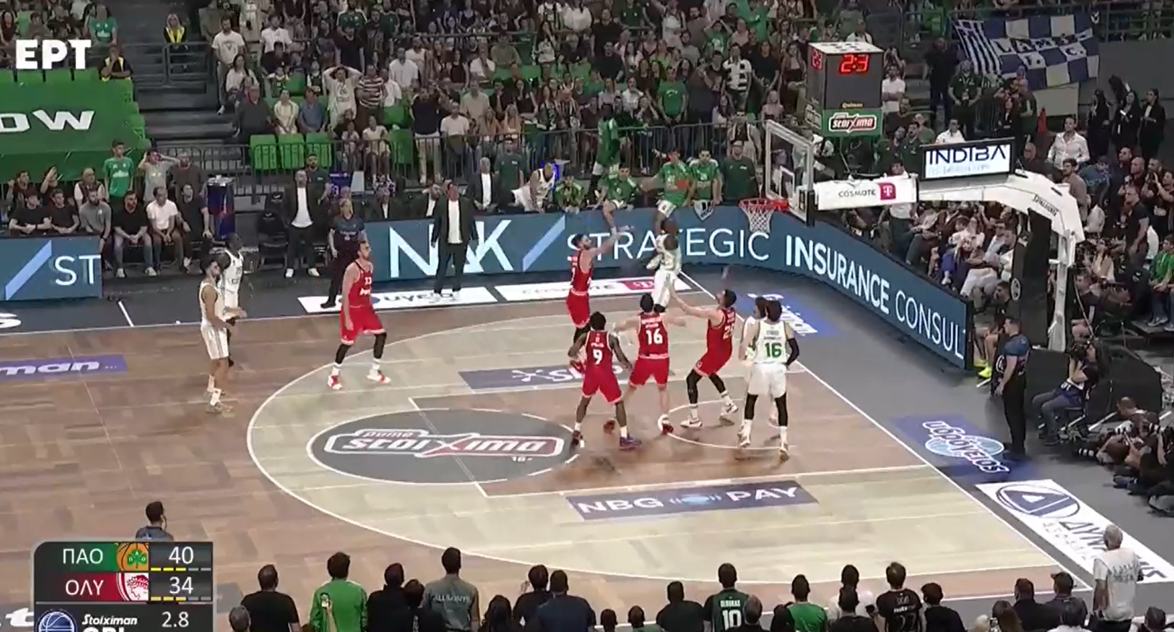 Το... αεροπλανικό buzzer beater του Γκραντ κόντρα στον Ολυμπιακό (video)
