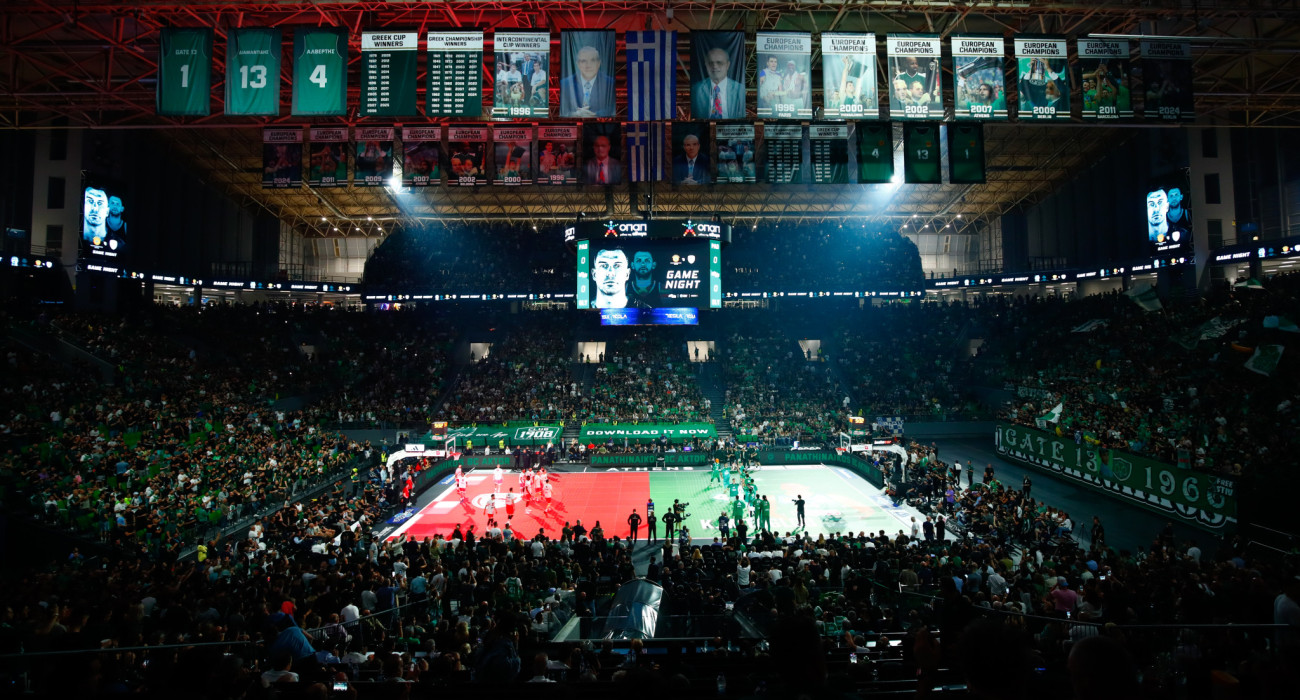 Το glass floor του ΟΑΚΑ θα φιλοξενήσει το Final Four της EuroLeague το 2026, Πηγή: Eurokinissi