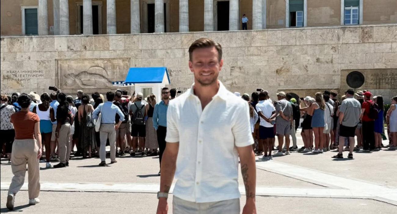 Στην Αθήνα ο Ράκιτιτς μαζί με την εντυπωσιακή σύζυγό του