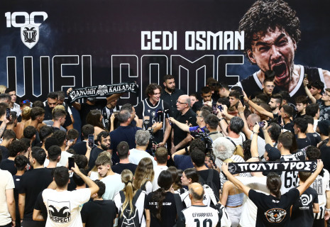 Οσμάν: «Δεν είναι πισωγύρισμα στην καριέρα μου, ο ΠΑΟΚ είναι ομάδα Euroleague» (video)