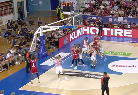 Τρομερός Μοντέρο: Με buzzer beater τρίποντο το πρώτο καλάθι του για τον Ολυμπιακό (video)