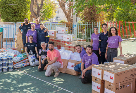 Humanity Greece και SUPERBET ενώνουν δυνάμεις για την αποκατάσταση 11 οικογενειών στο Πόρτο Γερμενό