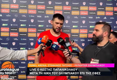 Παπανικολάου: «Ήταν περίεργο να παίζουμε μακριά από το ΣΕΦ, αλλά ο κόσμος ήταν στο πλευρό μας»