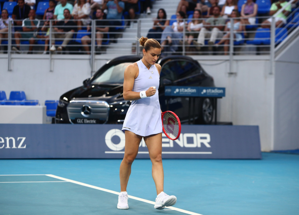 Η Σάκκαρη μπήκε με το δεξί στο Athens Open - Προκρίθηκε στις «16»
