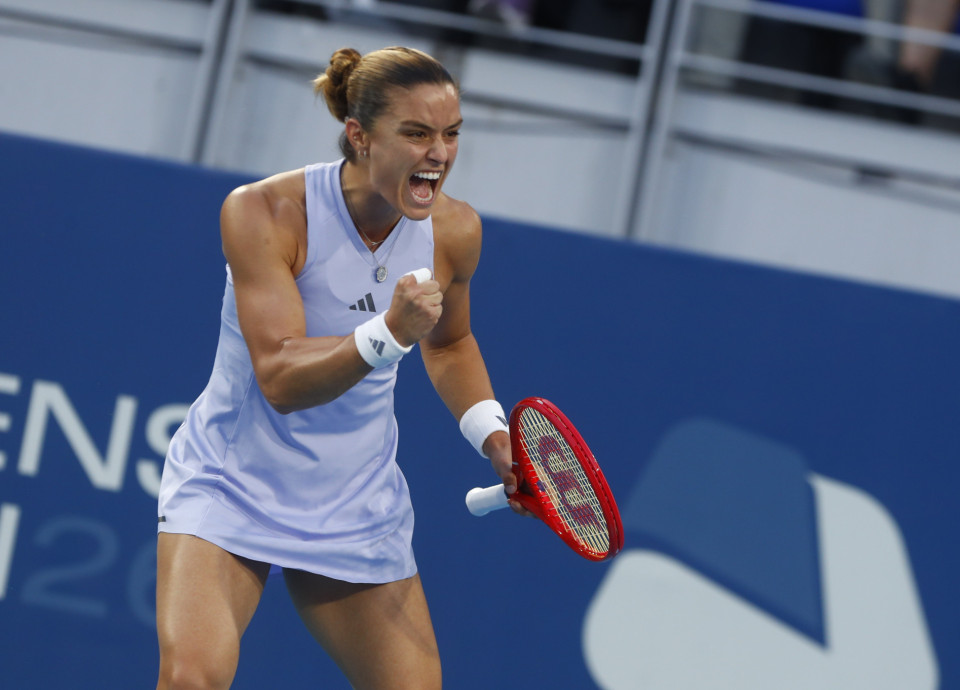 Η Σάκκαρη προκρίθηκε στα ημιτελικά του Athens Open