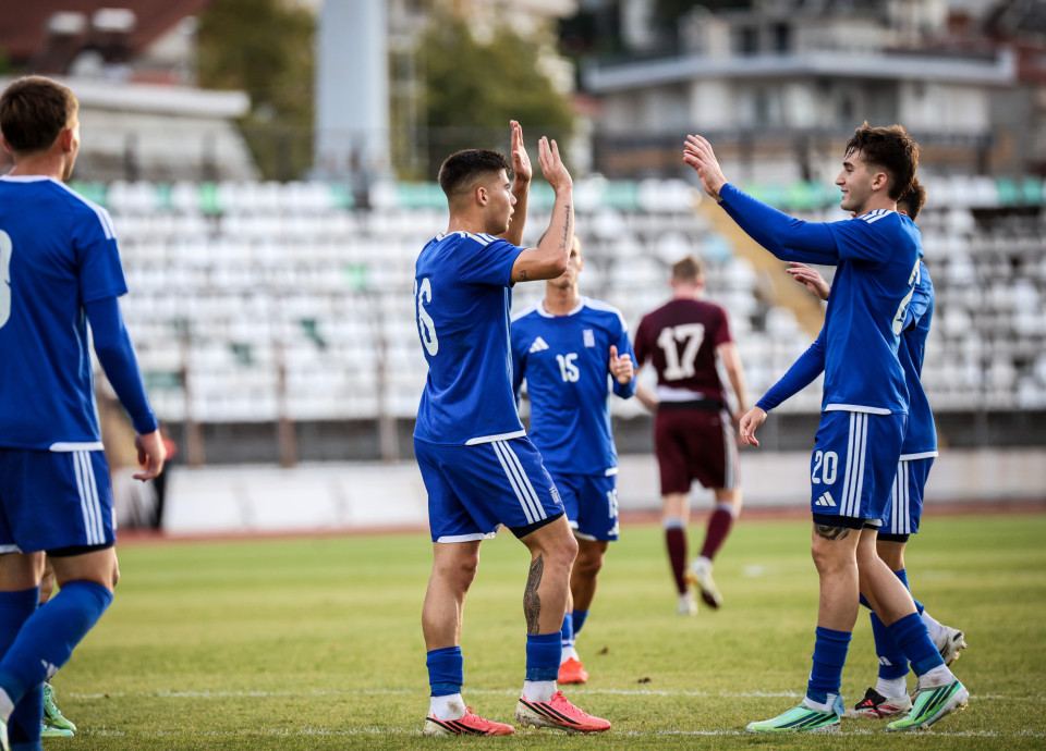 Με Ισλανδία η Εθνική Ελπίδων στα playoffs του Euro U21
