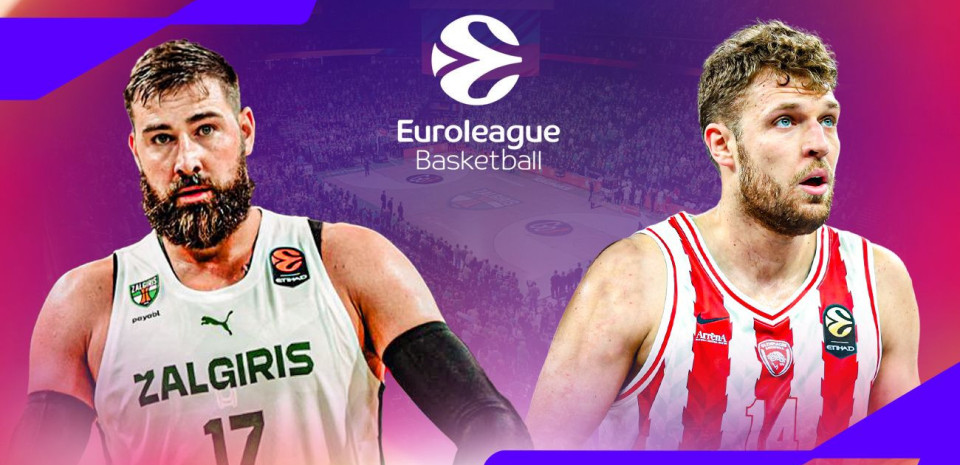 Live: Ζαλγκίρις - Ολυμπιακός για τη δεύτερη αγωνιστική της EuroLeague