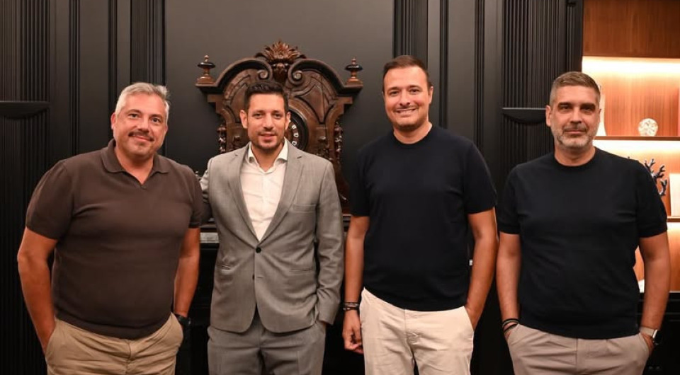 Συνάντηση της διοίκησης του Ηρακλή με τον Κωνσταντίνο Κυρανάκη