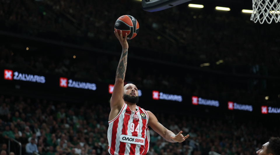 Η βαθμολογία της EuroLeague μετά την νίκη του Ολυμπιακού στο Κάουνας