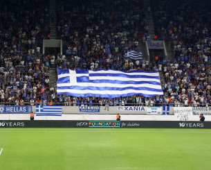 «Τρέλα» για την Εθνική Ελλάδας - Εξαντλήθηκαν τα εισιτήρια για το εκτός έδρας ματς με Δανία ένα μήνα πριν