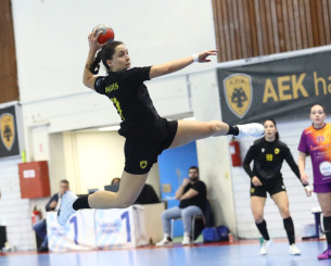 Συνεχίζει αήττητη η ΑΕΚ στην Α1 του χάντμπολ γυναικών, κόντρα στο Καματερό το 5/5