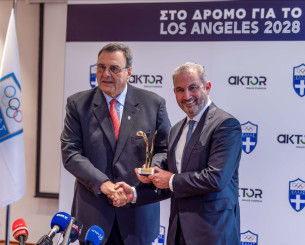 Ο Όμιλος AKTOR νέος Χρυσός Χορηγός της Ελληνικής Ολυμπιακής Επιτροπής έως το Λος Άντζελες 2028