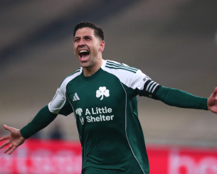 Δεύτερο γκολ για τον Μπακασέτα και 2-0 ο Παναθηναϊκός τον Άρη (video)