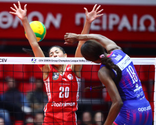 Ο Ολυμπιακός πάλεψε για το όνειρο των «8» του CEV Champions League αλλά η Βέρο Μιλάνο πήρε την πρόκριση