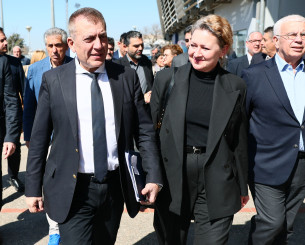 Βρούτσης σε Γκοντσάροβα και αντιπροσωπεία ΠΑΟΚ: «Καλώς ορίσατε πλέον σπίτι σας»