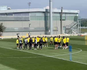 Το Athletiko στην τελευταία προπόνηση της ΑΕΚ πριν τη μάχη με την Τσέλιε (video)