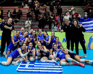 «Λάμπουν» οι Κ18 στο ελληνικό βόλεϊ: Προκρίθηκαν και οι δύο Εθνικές ομάδες στα τελικά του EuroVolley 2026