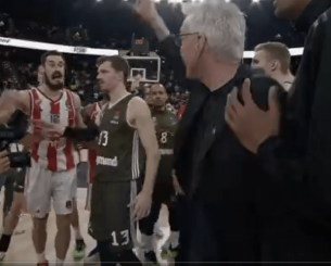 Ένταση ανάμεσα σε Χέρμπερτ και Κάλινιτς μετά το τέλος του Μπάγερν - Ερυθρός Αστέρας (video)
