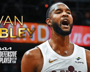 «Defensive Player of the Year» ο Ίβαν Μόμπλι των Κλίβελαντ Καβαλίερς
