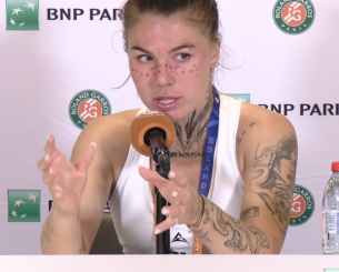 Ξέσπασε στο Roland Garros Ουκρανή τενίστρια: «Είναι σαν να βγαίνει κάποιος στο κορτ με σβάστικα»