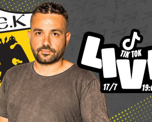 Live από το Tik Tok του Athletiko: QnA για την ΑΕΚ με τον Τάσο Καπετανάκο