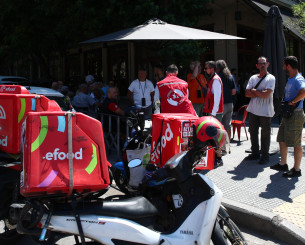 Χωρίς delivery ο τελικός του Μουντιάλ: Στάση εργασίας από τις 19:00 έως τα μεσάνυχτα
