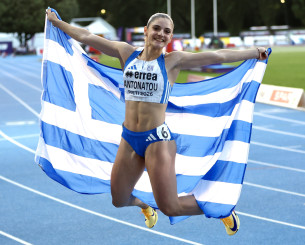 Αργυρά μετάλλια από Αντωνάτου και Κασσαβήτα στο Ευρωπαϊκό Πρωτάθλημα στίβου Κ18