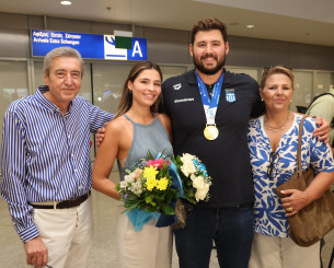 Κάκαρης στο Athletiko: «Δεν έχουμε υπάρξει ξανά τόσο χαρούμενοι - Θέλαμε πολύ το χρυσό μετάλλιο» (video)