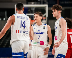 Η Εθνική Εφήβων «διέλυσε» την Αυστρία και πέτυχε την πρώτη της νίκη στο EuroBasket U18
