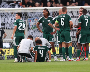 Πρόβλημα με Τσιριβέγια στον Παναθηναϊκό, έγινε αναγκαστική αλλαγή στη ρεβάνς με την Χράντετς
