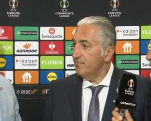 Μπούσης: «Sky is the limit - Μας έδειξε τον δρόμο ο Μαρινάκης»