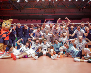 Η Ελλάδα πήρε την πρώτη της νίκη στο EuroVolley δια χειρός Βουλκίδη και Μάρκου