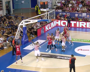 Τρομερός Μοντέρο: Με buzzer beater τρίποντο το πρώτο καλάθι του για τον Ολυμπιακό (video)