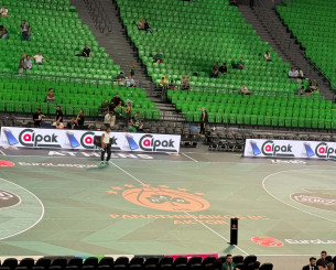 Η νέα όψη στο glass floor του T-Center - Το video του Athletiko