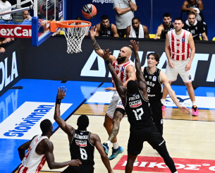Oλυμπιακός - ΠΑΟΚ 101-96: Τα highligts της κατάκτησης του Super Cup απ' τους «ερυθρόλευκους» (video)