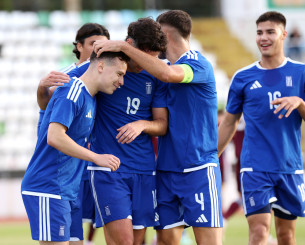 Με κεφαλιά του Κωστούλα το 2-0 της Εθνικής Ελπίδων (video)