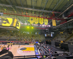 Σχεδόν άδεια η Sunel Arena στην πρεμιέρα της ΑΕΚ στη Stoiximan GBL