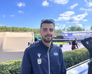 Γεροχρήστος και Μπαξεβανάκης ξεχώρισαν στην πρεμιέρα του Ευρωπαϊκού Πρωταθλήματος σκιτ στη Μαλακάσα