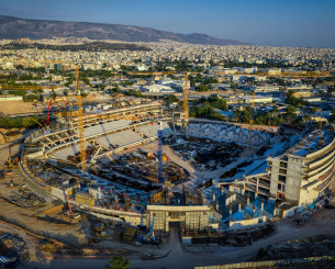 Από αυτό το δρόμο θα μπαίνουν οι φιλοξενούμενοι στο νέο γήπεδο του Παναθηναϊκού (video)