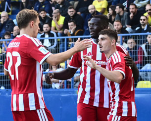 Ο Ρόκα με σουτ στην κίνηση το 0-1 του Ολυμπιακού (video)